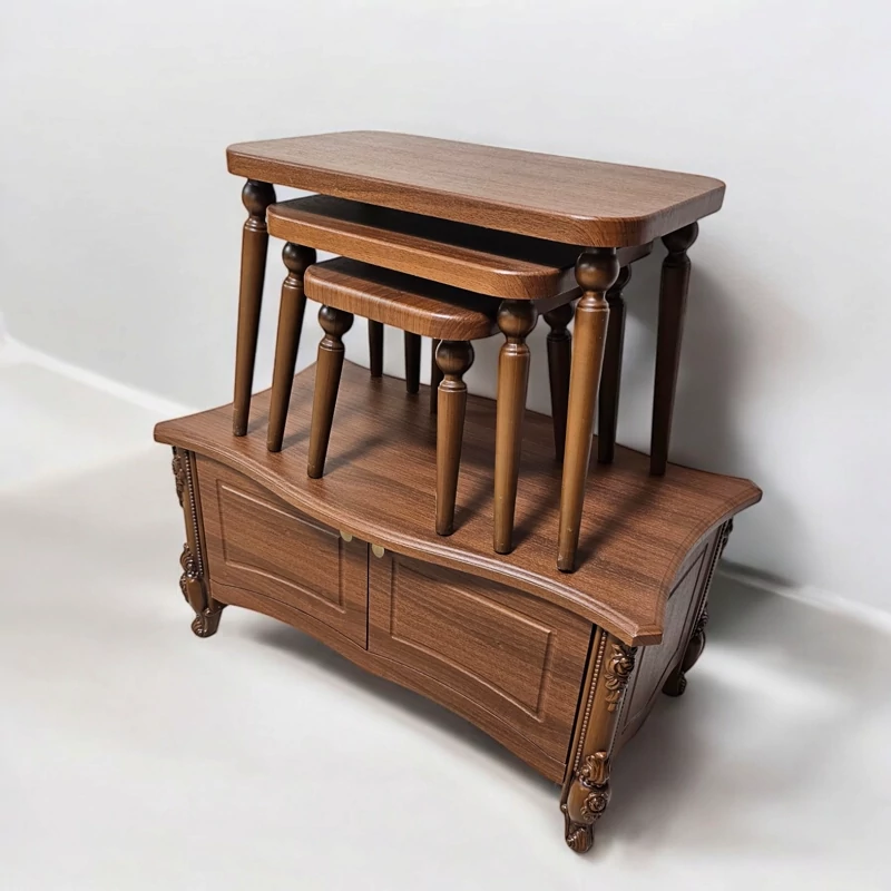 جلو مبلی و عسلی چوبی مدل1063 تمامmdf وکیوم برند آفیس کالا