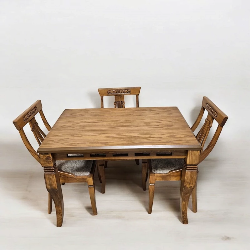 میز غذاخوری مدل گیتاری چوب راش برند آفیس کالا