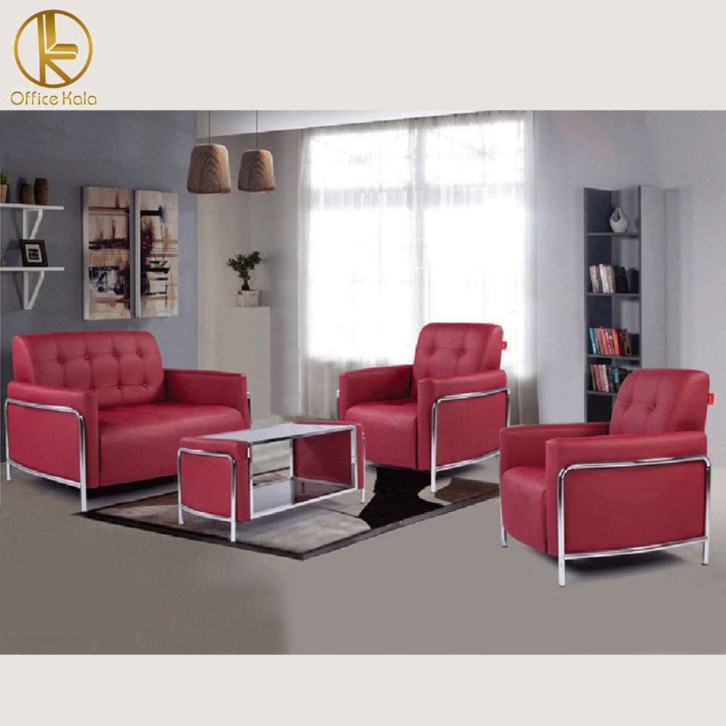 مبل اداری مدل اطلس با جلومبلی از برند آفیس کالا